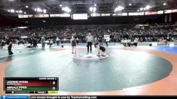 145G Champ. Round 2 - Abigale Piper, Post Falls Girls vs Jasmine Myers, Silverton Girls