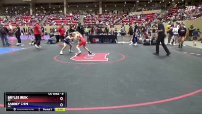 81 lbs Round 1 - BryLee Irsik, NE vs Sabrey Chin, AR