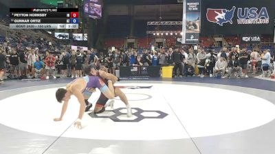 150 lbs Cons. Quarters - Peyton Hornsby, Indiana vs Gunnar Ortiz, Arizona