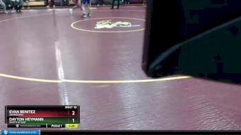 132 lbs Champ. Round 1 - Dayton Heymann, North Kitsap vs Evan Benitez, Grandview