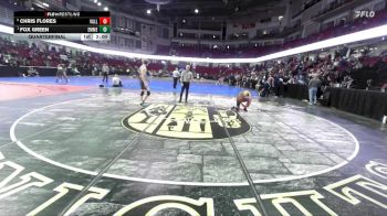 132 lbs Quarterfinal - Fox Green, Emmett vs Chris Flores, Vallivue
