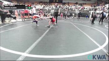 58-61 lbs Consi Of 4 - Jimmy Arms II, Redskins Wrestling Club vs Kendra Allison, Lexington Wrestling Club