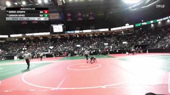 130 lbs Cons. Round 3 - Lennon Sipes, BKW1 vs Derek Joseph, Unattached