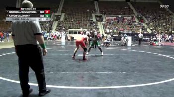 6A 157 lbs Champ. Round 2 - Marshall Summersell, Saraland vs Aaron Galloway, Pelham