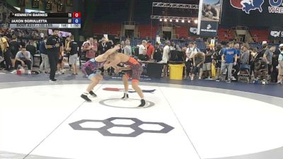 132 lbs Cons. Rd Of 32 - Kenneth Barnes, Texas vs Jaxon Sgrulletta, Connecticut