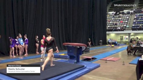 Maddy Schuster - Women's Group, Perpetual Motion Gymnastics Center - 2021 Women's Xcel Region 4 Championships