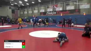 127 lbs Round Of 16 - Jonathan Woods, Bakersfield vs Hayden Zinkin, Bullard