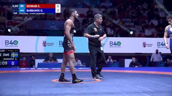 72 kg Final 3-5 - Seyed Danial Seyed Shamsollah Sohrabi, Iran vs Georgios Michalis Barbanos, Sweden