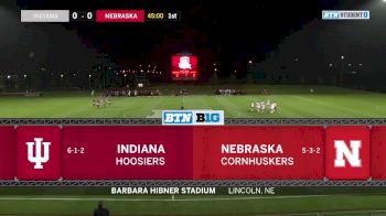 2018 Indiana vs Nebraska | Big Ten Women's Soccer
