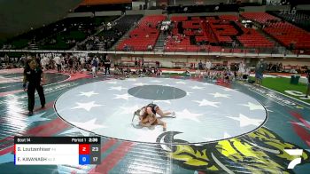 105 lbs Quarters & Wb (16 Team) - Grace Loutzenhiser, Alaska vs ELLA KAVANAGH, Nevada SILVER