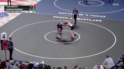 Cons. Round 2 - Luke Nehlich, Tri-Valley vs Addison Peterson, Elk Point-Jefferson