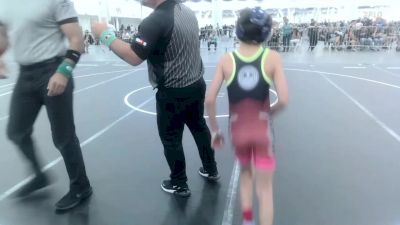 70 lbs Quarterfinal - Michael Chater, Pounders WC vs DeShawn Doyle, Valley Bad Boys