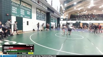 145 lbs 3rd Place Match - Peyton Greetis, Star vs Jonah Frix, Meridian