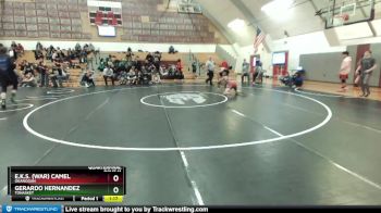 120 lbs Quarterfinal - Gerardo Hernandez, Tonasket vs E.K.S. (War) Camel, Okanogan