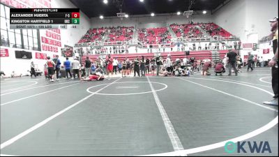106 lbs Rr Rnd 5 - Alexander Huerta, F-5 Grappling vs Kingston Hartfield 1, OKC Saints Wrestling