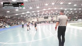 5 - 190 lbs Quarterfinal - Audric Chong, Potomac Falls vs Jonas Studstill, Floyd Kellam