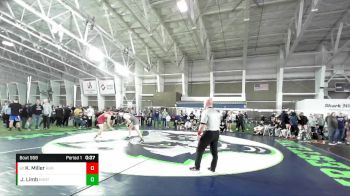 165 lbs Cons. Round 2 - Keegan Miller, Hurricane vs Jaxon Limb, Hunter