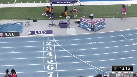 Youth Girls' 100m Championship, Semi-Finals 2 - Age 14