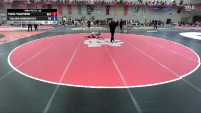 207 A Quarterfinal - Eliana Bommarito, King University vs Tirza Twoteeth, North Central (IL)