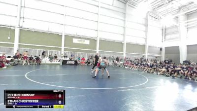 144 lbs Placement Matches (8 Team) - Peyton Hornsby, Indiana vs Ethan Christoffer, Iowa
