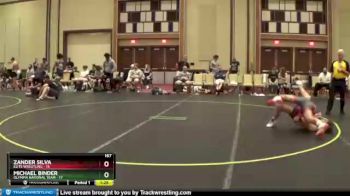 167 lbs Finals (8 Team) - Michael Binder, Olympia National Team vs Zander Silva, Elite Wrestling