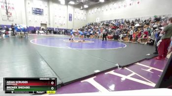 144 lbs Cons. Round 2 - Aidan Scruggs, Brentwood vs Bronek Snizaski, Eastside