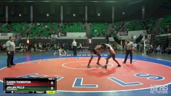 1A-4A 157 Semifinal - Caden Thornton, Weaver vs Jaylen Fells, Fultondale