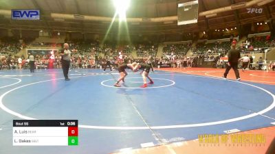 80 lbs Consi Of 32 #2 - Alden Luis, Bear Cave vs Logan Oakes, Sebolt Wrestling Academy