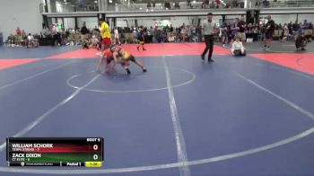 84 lbs Round 2 (6 Team) - William Schork, Terps Xtreme vs Zack Dixon, CT Elite