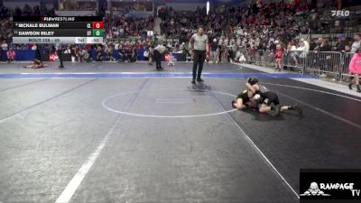 49 lbs Champ. Round 1 - Dawson Riley, SW Timberwolves vs McKale Bulman, CKSY Lions