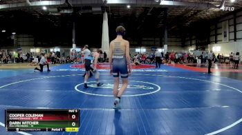 120 lbs Round 1 (4 Team) - Darin Witcher, FCA LYNCHBURG vs Cooper Coleman, SLAUGHTERHOUSE / WTF