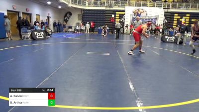 189 lbs Consy 4 - Anthony Salvini, Fort Cherry vs Brycen Arthur, Parkersburg South-WV