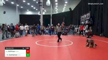 65 lbs Prelims - Luke Hoffman, Owen J Roberts vs Harper Eschleman, Governor Mifflin