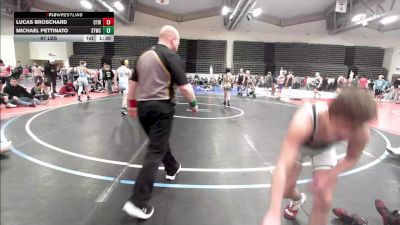 97 lbs Quarterfinal - Lucas Broschard, Cordoba Trained MS vs Michael Pettinato, Shore Thing Wave