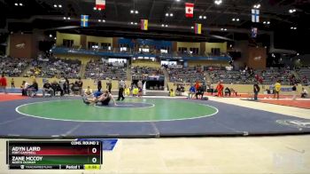 144 lbs Cons. Round 2 - Zane McCoy, North Oldham vs Adyn Laird, Fort Campbell