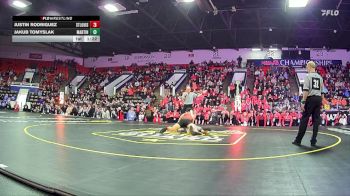 175 lbs Semifinals (8 Team) - Jakub Tomyslak, Martin HS vs Justin Rodriguez, St Louis HS