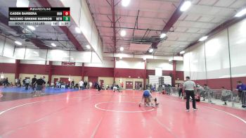 113 lbs Round Of 16 - Caden Barbera, Iron Faith vs Maximo Greene Barrios, Metro West United