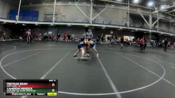 100-105 lbs Cons. Semi - Cameron Mendick, Northern Delaware Wrestling Academy vs Treydan Beam, Wolf Gang