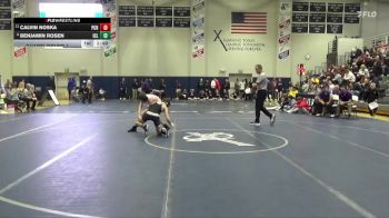 120 lbs Champ. Round 1 - Calvin Noska, Prairie, Cedar Rapids vs Benjamin Rosen, Iowa City, Liberty