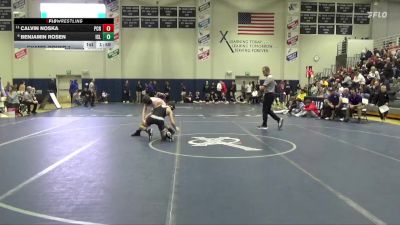 120 lbs Champ. Round 1 - Calvin Noska, Prairie, Cedar Rapids vs Benjamin Rosen, Iowa City, Liberty