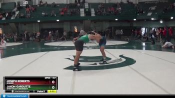 157 lbs Cons. Round 4 - Joseph Roberts, Illinois vs Jaxon Garoutte, Utah Valley University