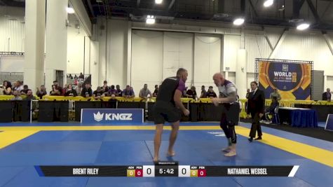 Nathaniel Wessel vs Brent Riley 2025 World IBJJF Jiu-Jitsu No-Gi Championship