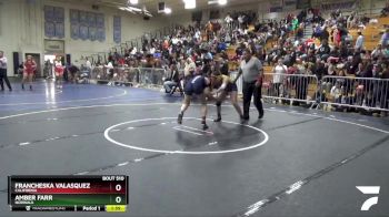 140 lbs Quarterfinal - Francheska Valasquez, California vs Amber Farr, Norwalk