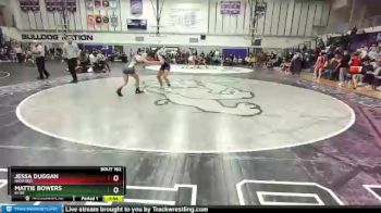 120 lbs Quarterfinal - Jessa Duggan, Hanford vs Mattie Bowers, Ki-Be