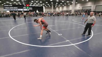 126 lbs Champ. Rd Of 64 - Noah Aiden Meza, Black Fox Wrestling Academy vs Jaxon Lynn, Illinois