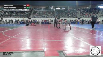 160 lbs Round Of 32 - Kade Lester, Norman North vs Erick Guerrero, Tahlequah