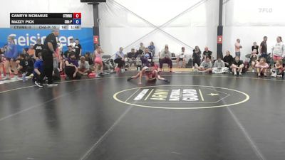 29 kg Final - Camryn McManus, CT Whale - W vs Mazzy Pick, Charlies Angels- W