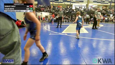 52 lbs 5th Place - Jesse Hightower, Blaine County Grapplers vs Xander Cermak, Perry Wrestling Academy