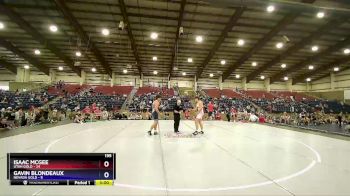 195 lbs Placement (16 Team) - Isaac McGee, Utah Gold vs GAVIN BLONDEAUX, Nevada GOLD