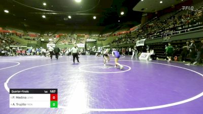 107 lbs Quarterfinal - Patricia Medina, Lemoore vs Abigail Trujillo, Frontier